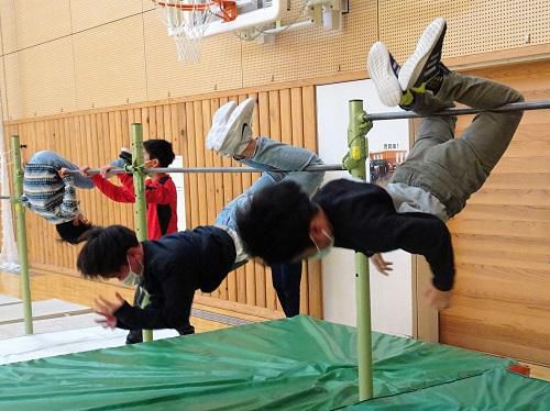 鉄棒発表会
