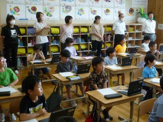 幼小情報交換会を行いました。