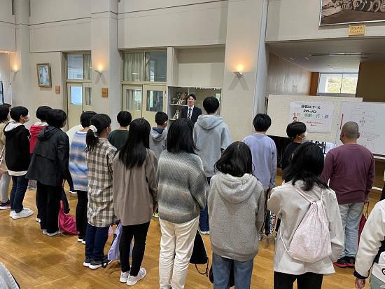 先輩の歌声に感激！～飯豊中学校合唱コンクールに参加してきました！～