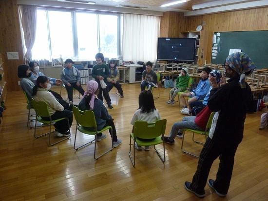 笑顔がいっぱい！～異学年交流「わくわくタイム」～