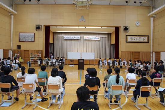 自分たちで「いのちの学校」を創る！！～児童会総会終わる！～