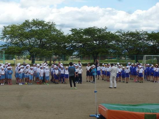 めざみ学習第2弾～5，6年陸上教室～