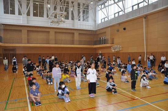 一っ子の頑張りに大きな拍手！！～賞状の伝達を行いました！～