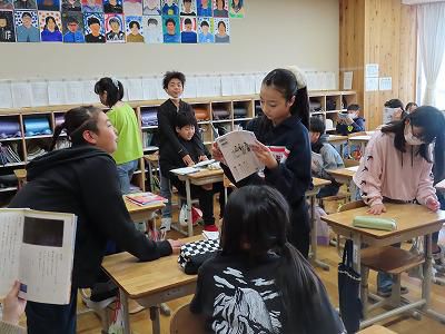 ６年生　枕草子の授業から