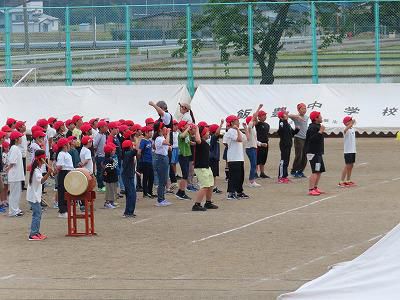 明日は運動会