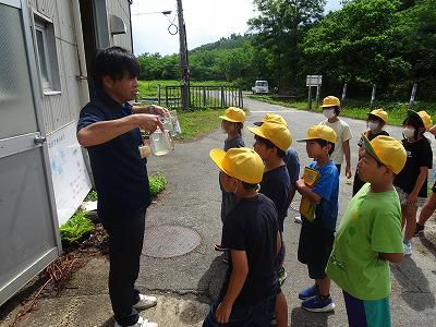 ４年生　社会科見学　浄水場・下水処理場