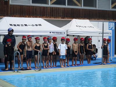 水泳発表会・引き渡し訓練