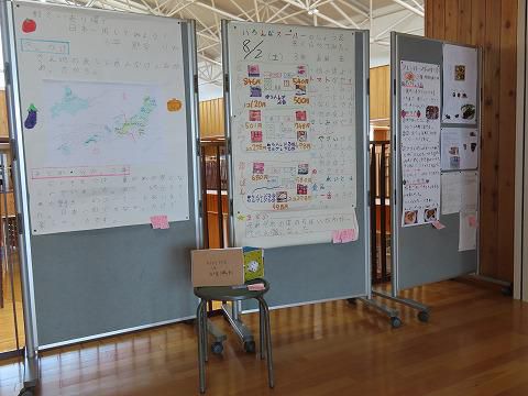 自由研究　各クラスでの発表