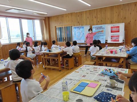 フリー参観　ブラッシング指導　家庭科地域の先生　３年生親子行事