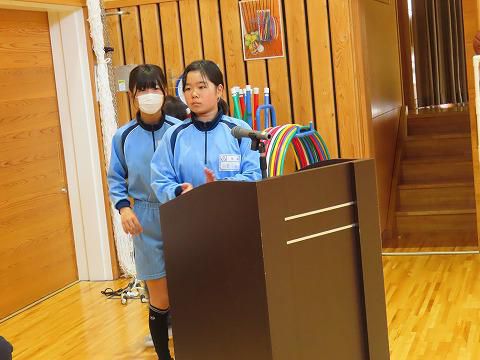 １年生を迎える会