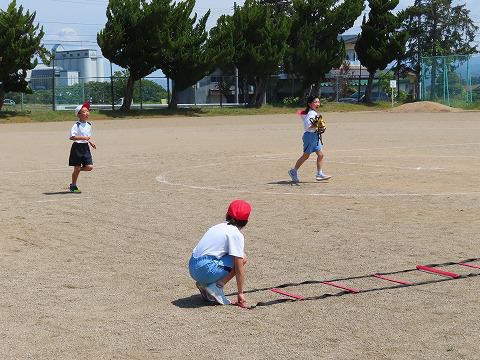 全校種目の練習+運動会向けての走練習