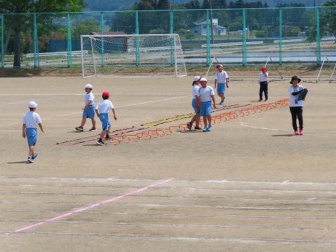 運動会に向けての応援練習