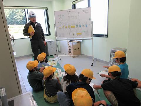 ４年生　浄水場・下水処理場見学