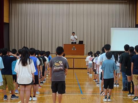 ２学期　始業式
