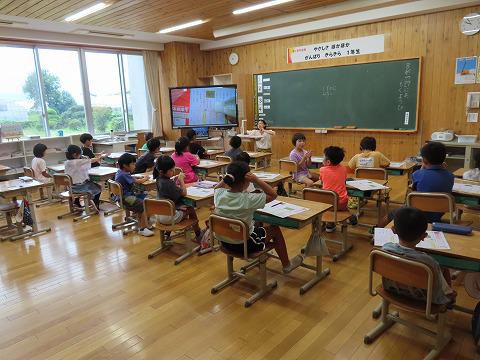 1年生　２年生　の授業　自由研究