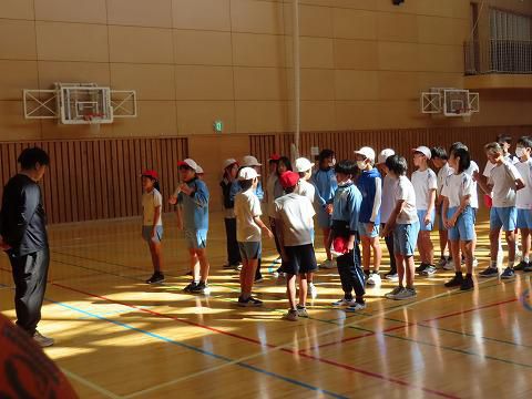 授業の様子　６年生居住地交流