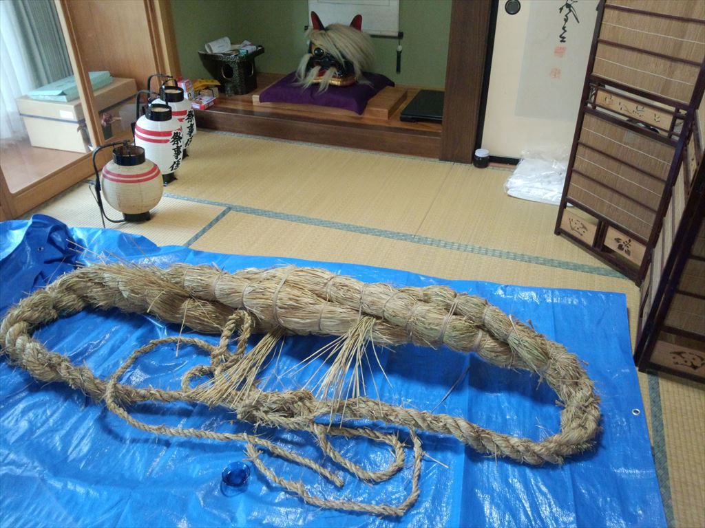 しめ縄作り