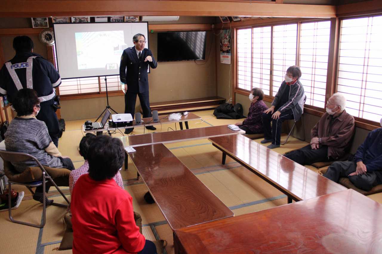 昭和地区 ほのぼの 交通安全教室