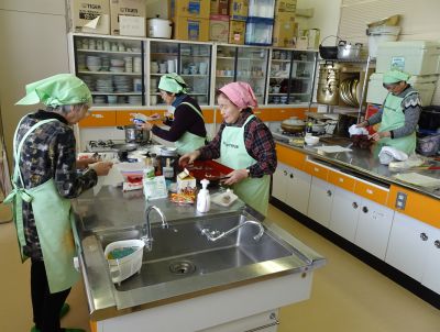 食改椿地区「減塩調理実習」を実施