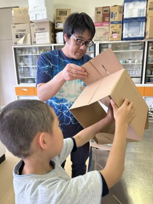 GO!GO!キッチンは「親子で燻製づくり」に挑戦