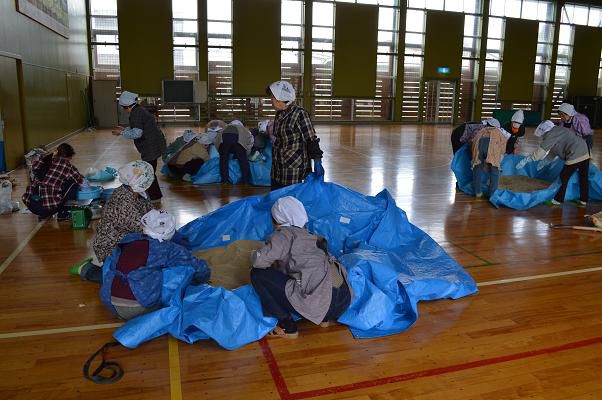 白椿地区リサイクル会発動！