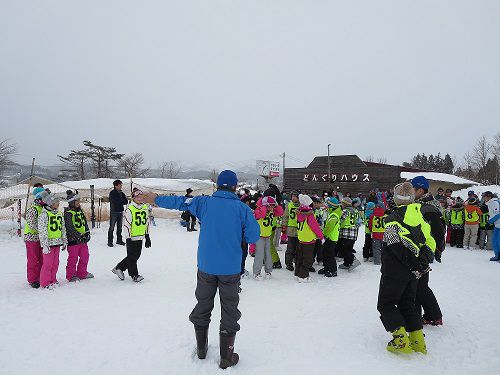 西部スキー教室開講（西部地区公民館）