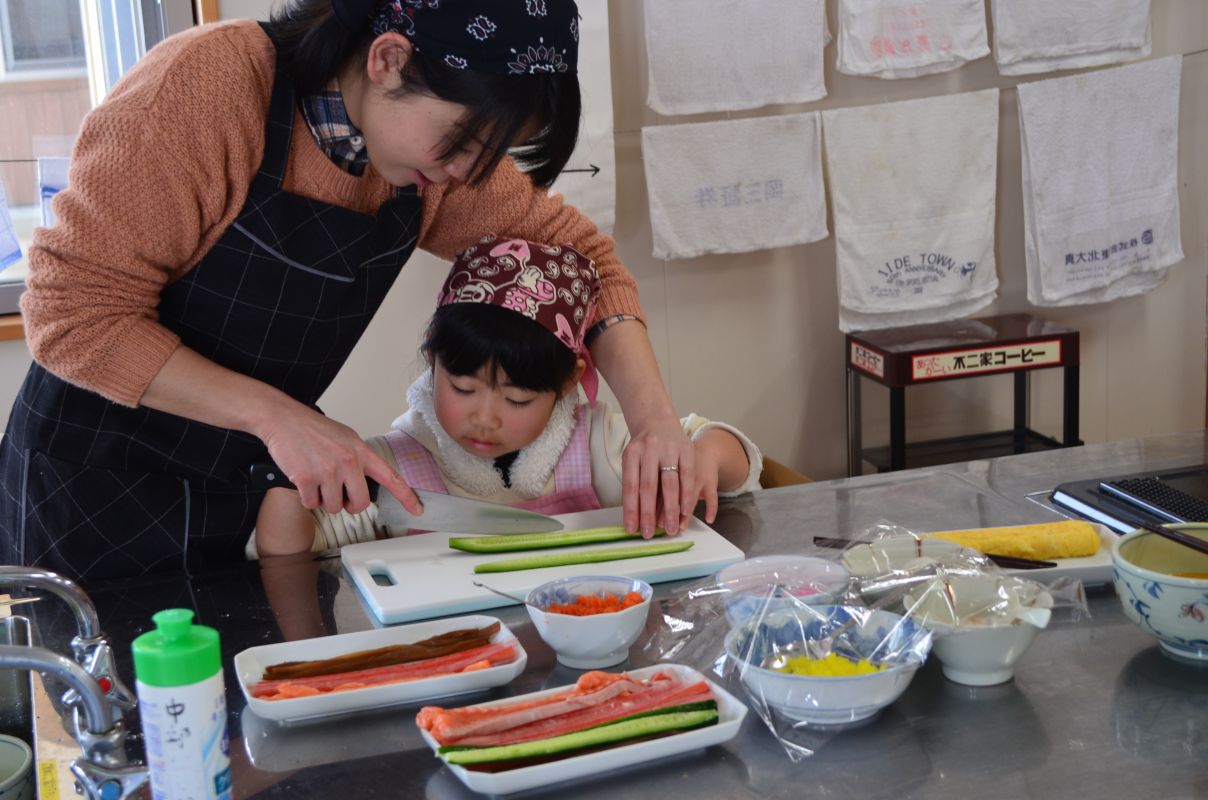 親子恵方巻き