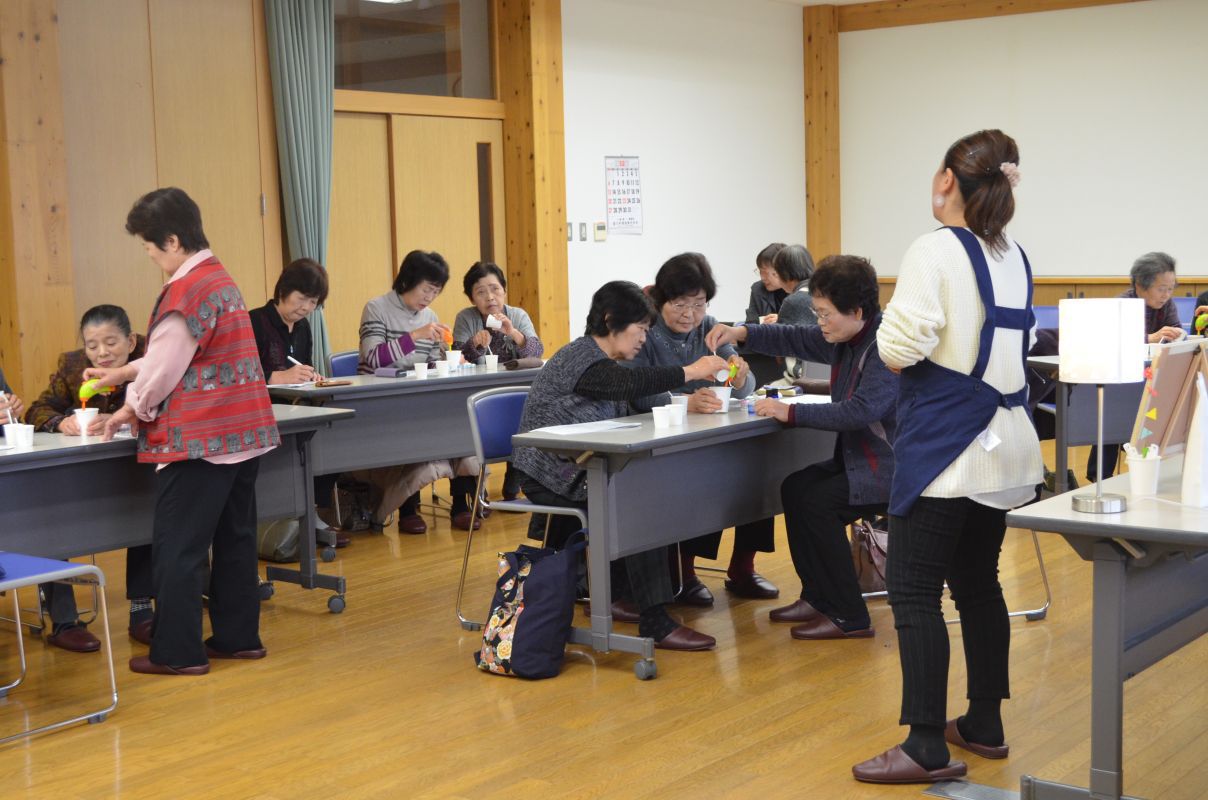 中部地区婦人学級クリスマス会「女子力アップ！」
