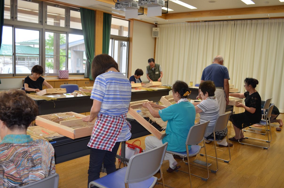 スゲ細工教室開催！