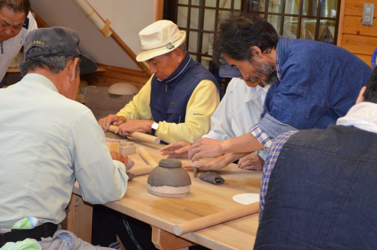 しろあと教室・陶芸家に挑戦！