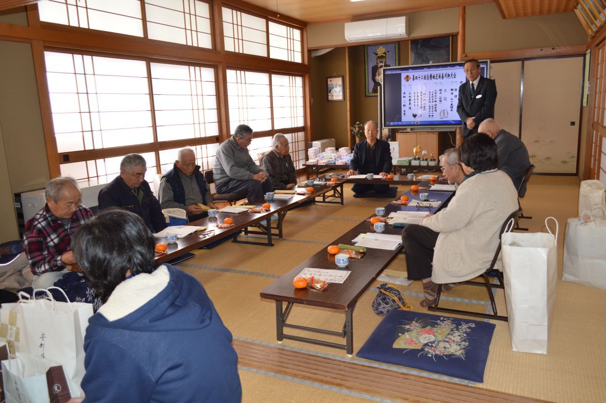第四十二回白椿地区新春川柳大会“１月２９日”