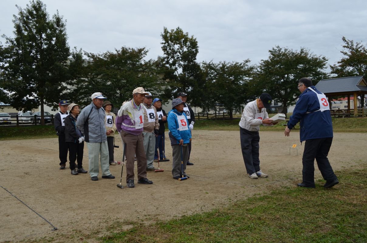 中部地区公民館長杯ゲートボール大会開催