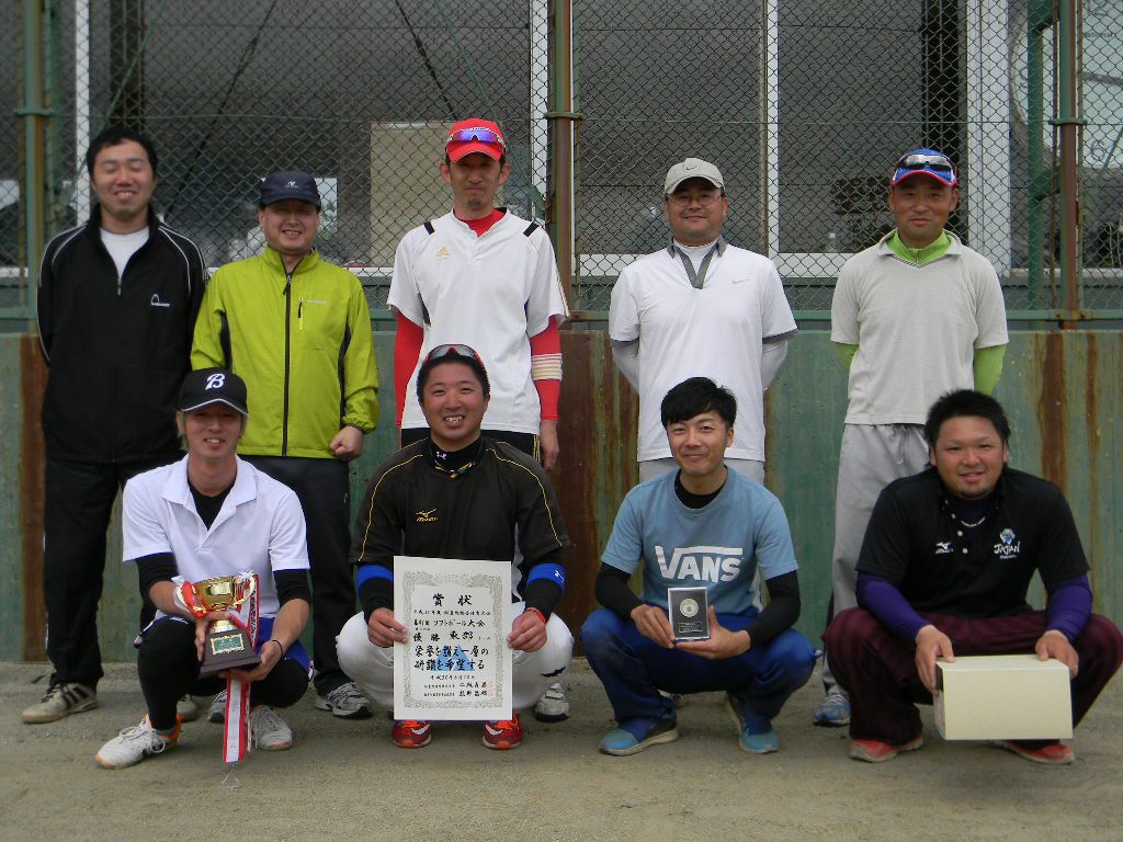 飯豊町ソフトボール大会  東部チームが３連覇達成