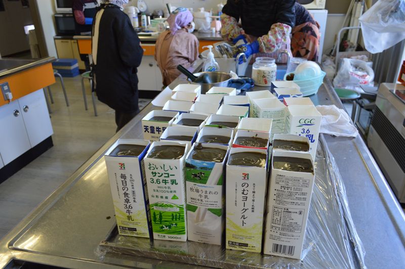 廃油せっけん作り