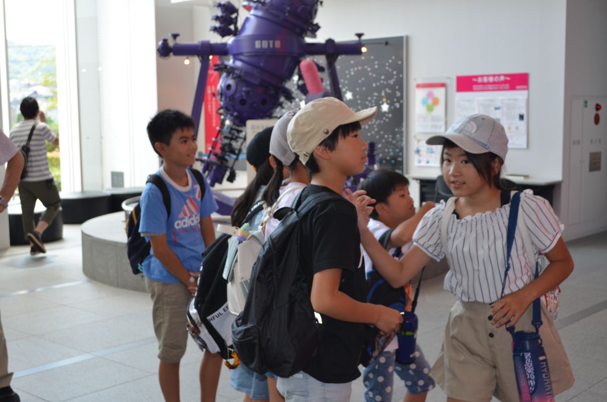 夏休み郊外体験学習（天文教室）開催