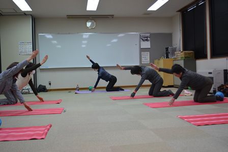 第1回　東部地区ピラティス教室開催