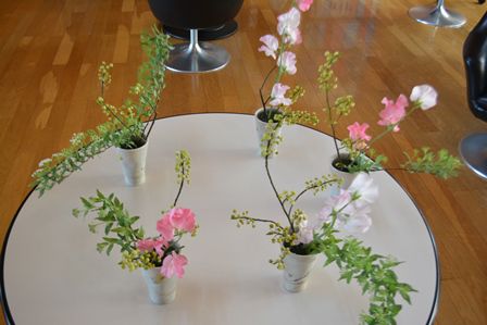 「生花教室」閉級式