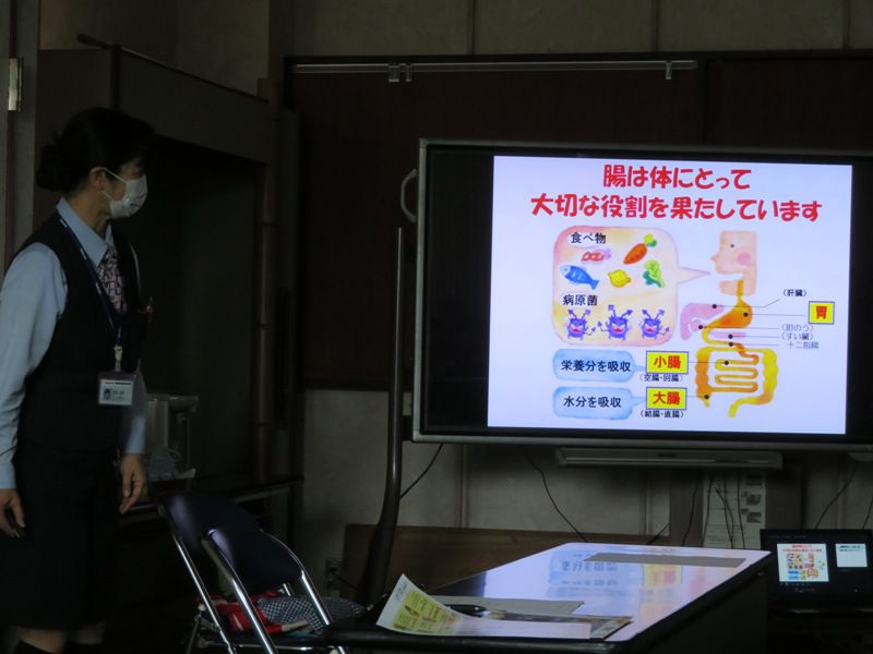 いきいき教室開級式&ヤクルト健康教室
