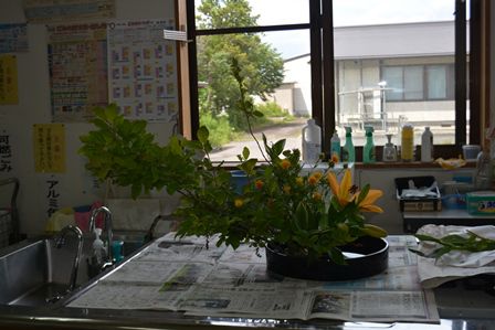 東部地区生花教室開校