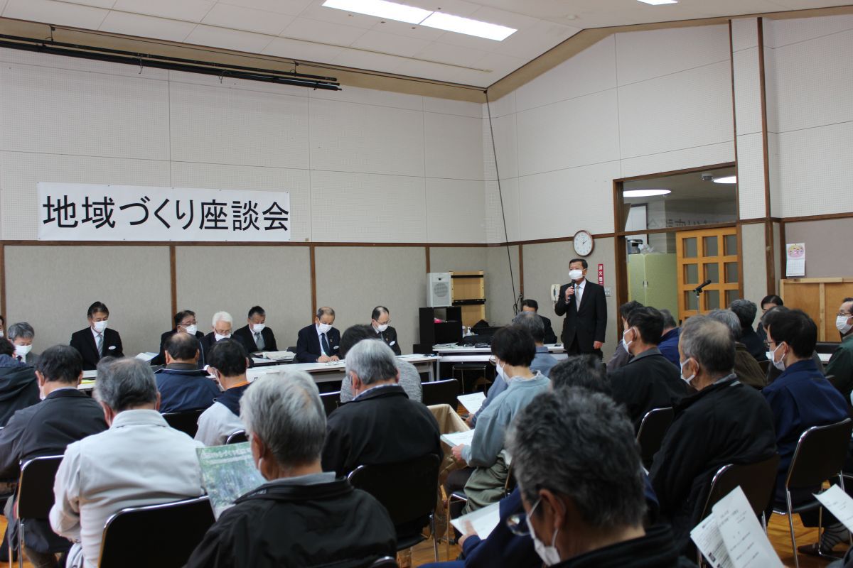 中津川地区地域づくり座談会開催