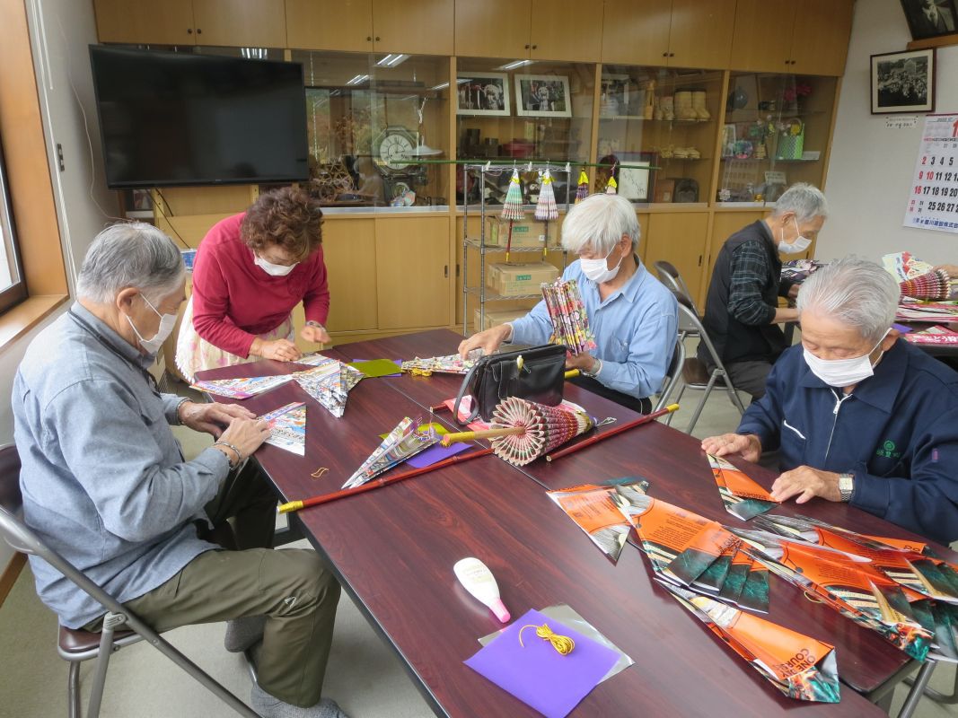ふるさと学園展示会作品つくり（2022）
