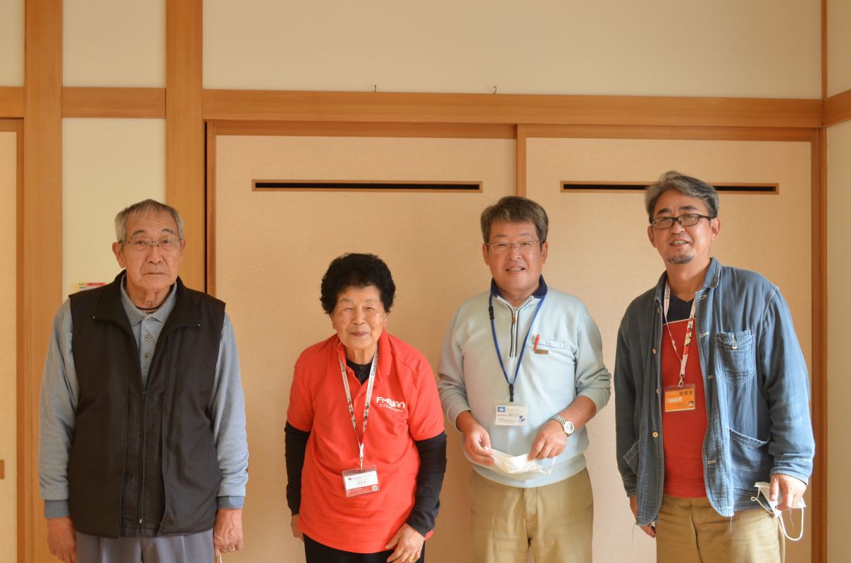 おらんだラジオの取材を受けました。（中部地区公民館）