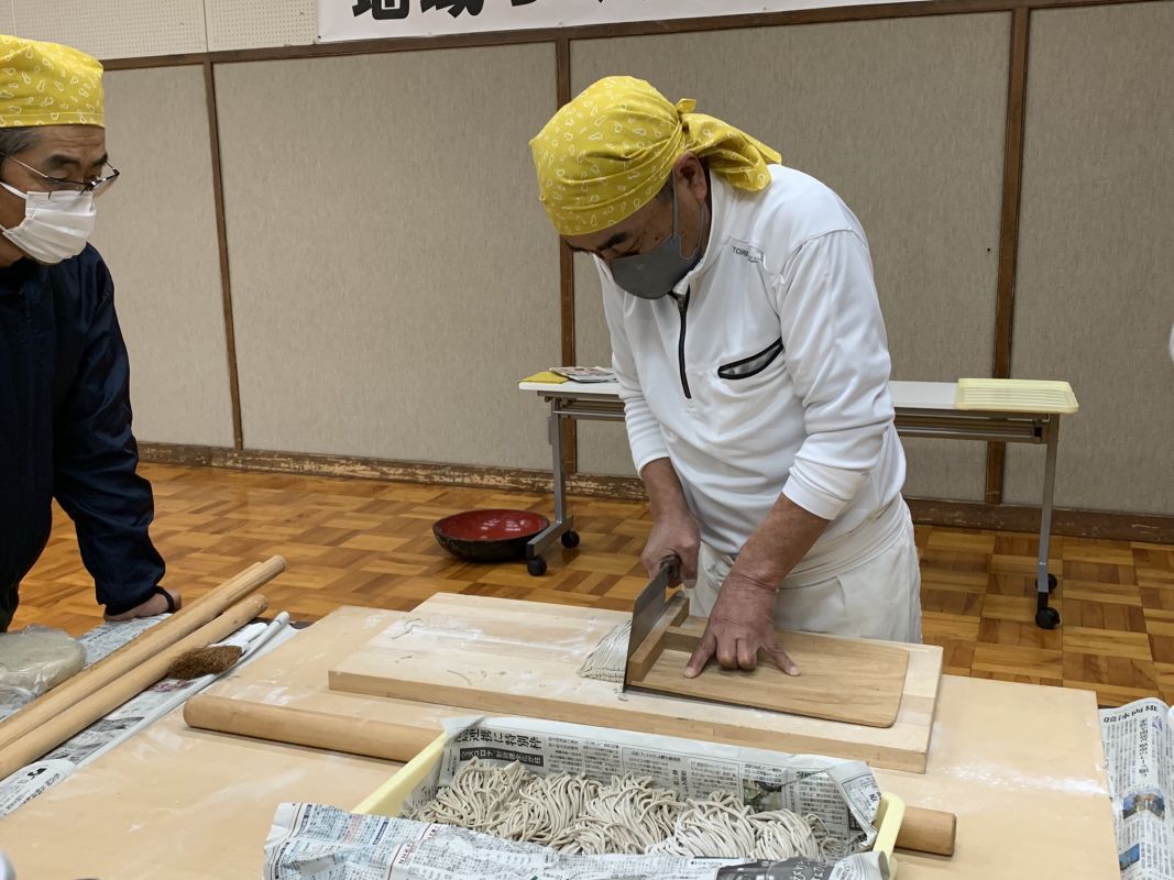 令和４年 第５回 そば祭り（中津川地区公民館）