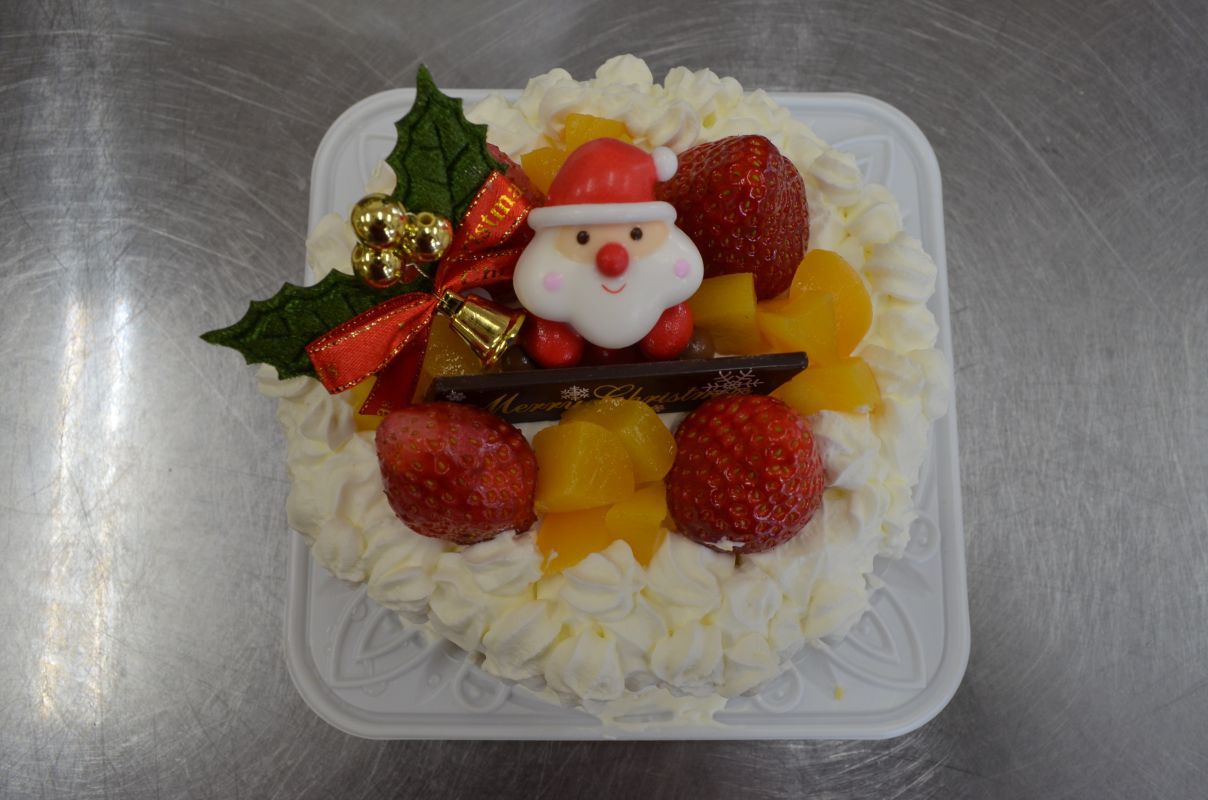 クリスマスケーキ作り