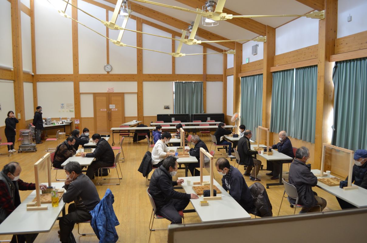 第２６回新春将棋大会開催（中部地区公民館）