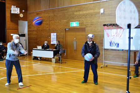 東部地区高砂会「輪投げ・フリースロー大会」開催