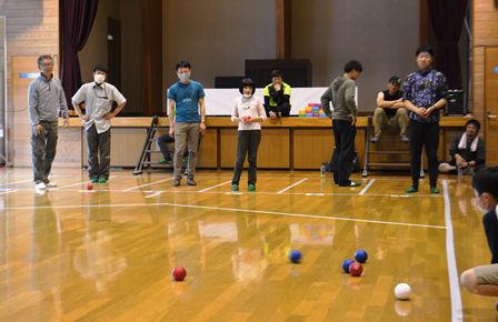 東部地区公民館体育部・体育協会合同「ボッチャ体験教室」開催