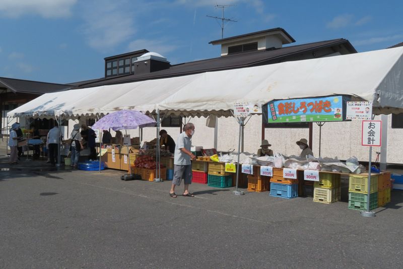 しらさぎマルシェ出店