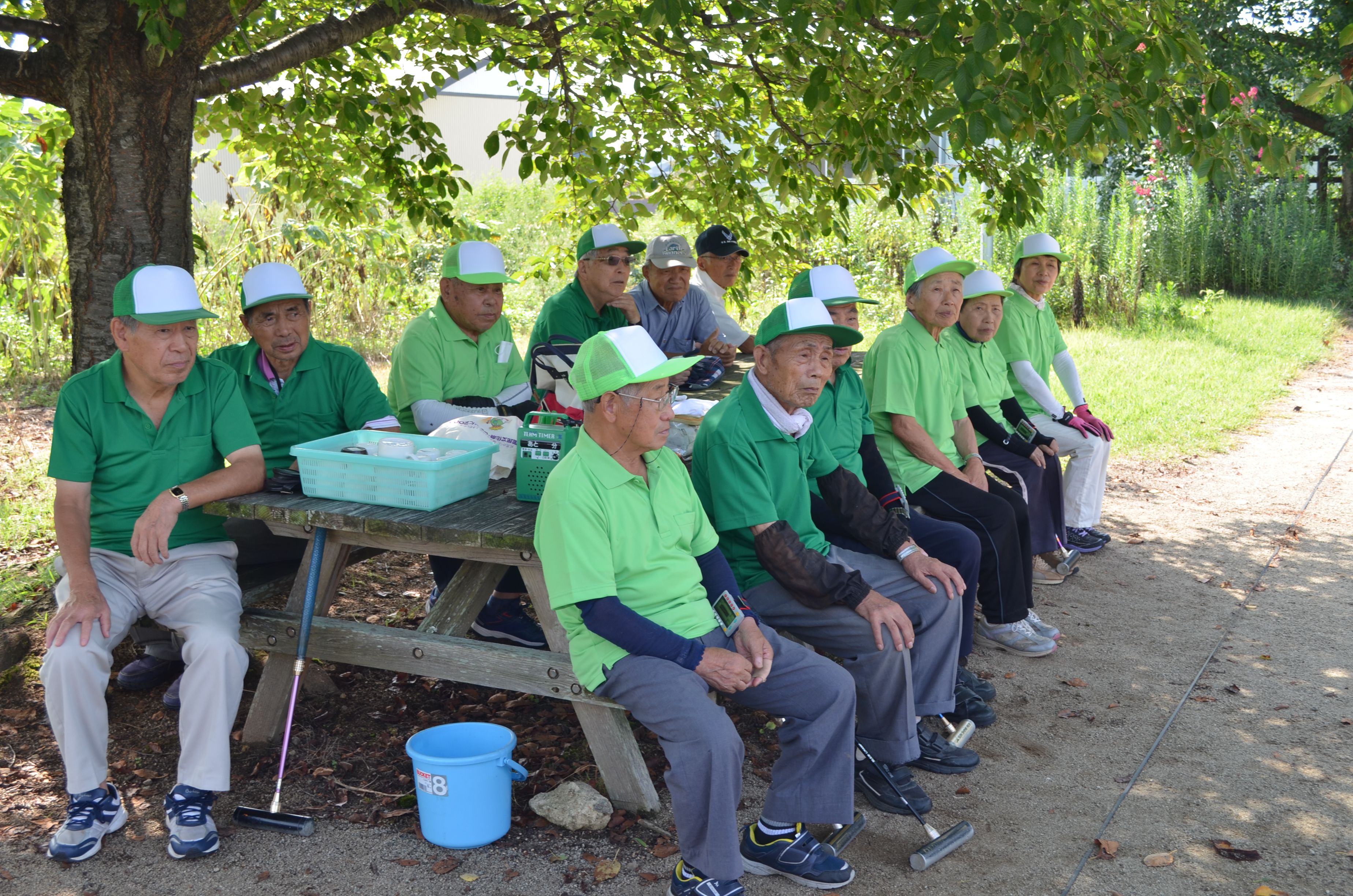 第３４回公民館館長杯ゲートボール大会（中部地区公民館）
