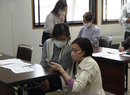 東部地区「スマホ教室」開催